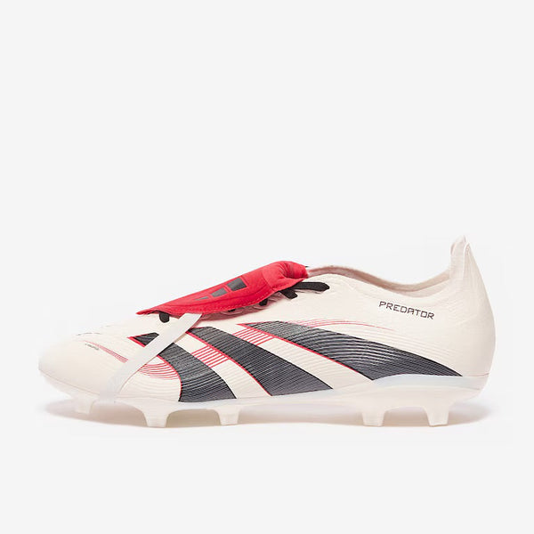 Adidas Predator League Tongue FG – Off White & Pure Ruby