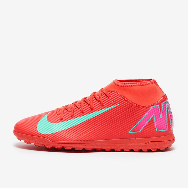 Nike Superfly Club TF – Ember Glow & Aurora Green Turf Boots
