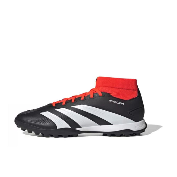 Adidas Predator League Sock TF – Black/White/Solar Red Turf Boots